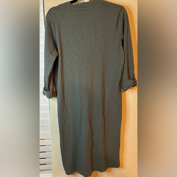 Small Bobbi Vneck Teeshirt Dress - Picture 4 of 8